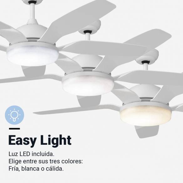 UB MONZON 5056W Ventilador techo exteriores 137cm 3